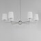 Maxim Lighting Bristol 6-Light Chandelier 12096SWSN - alternate 3